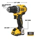 DeWalt XTREME&trade; 12V MAX* Brushless Cordless 3/8 in. Drill/Driver Kit (DCD701F2)