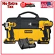 DEWALT 20V MAX Cordless Drill and Impact Driver, Power Tool Combo Kit (DCK240C2)